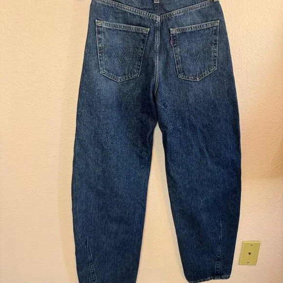 Levi's Cinch Barrel Jeans Sz 24 - Picture 4 of 9